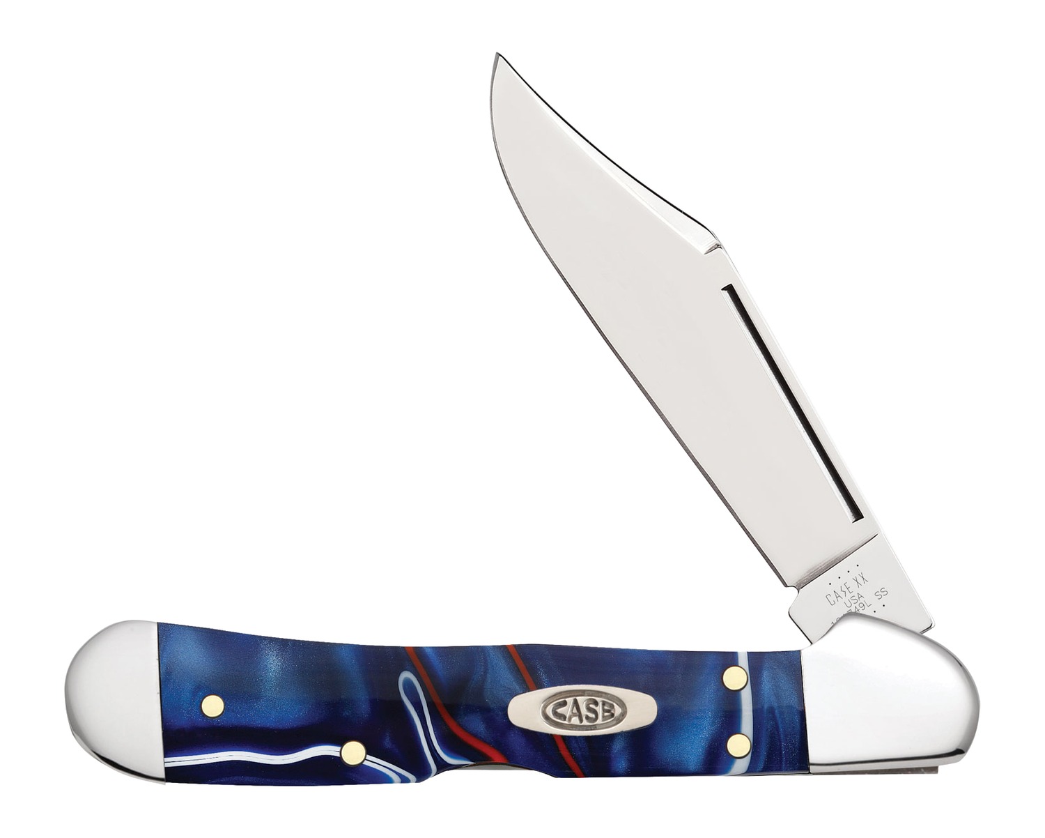 CASE 11211 PATRIOTIC KIRINITE MINI COOPERLOCK