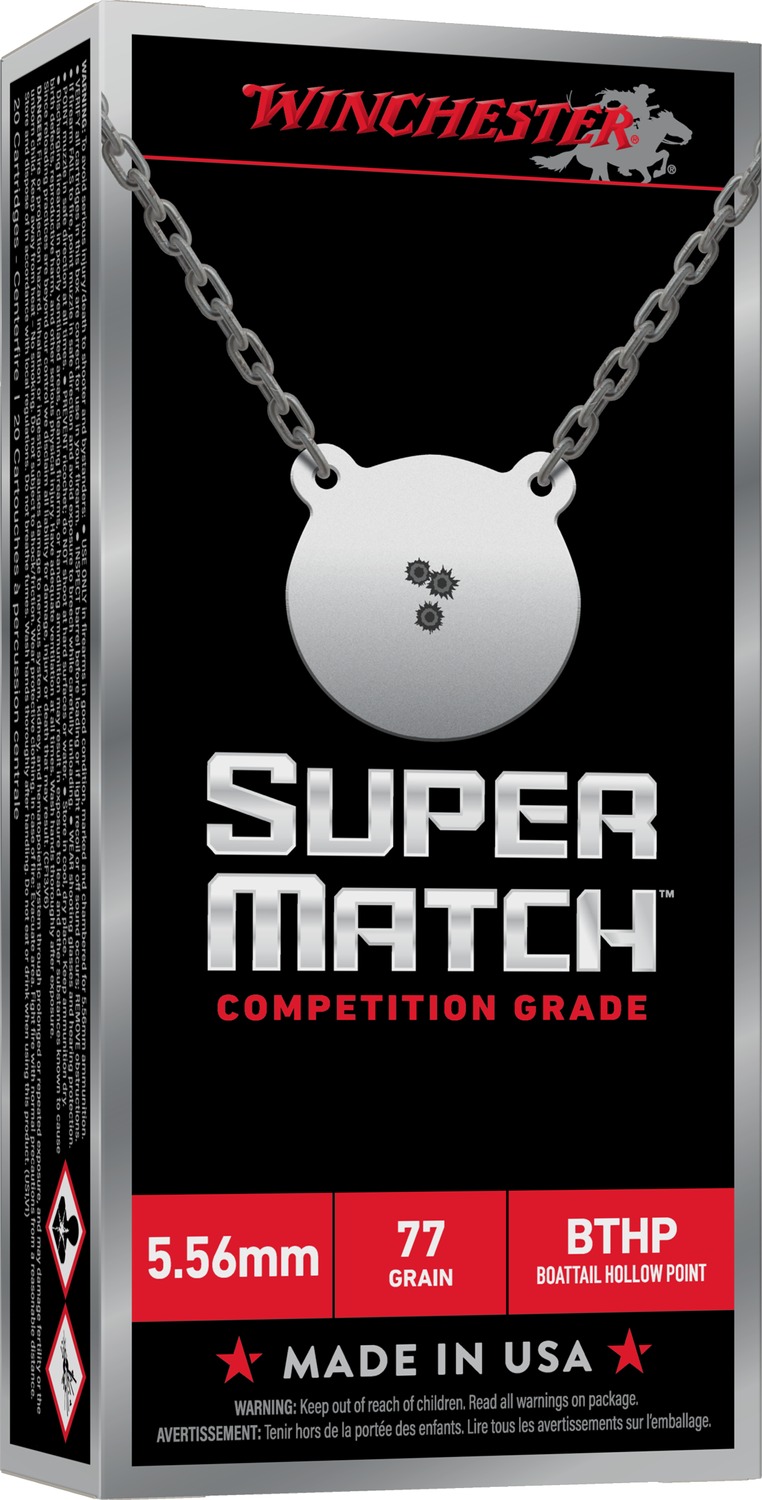 Winchester Super Match 5.56mm 77gr BTHP (20/10)