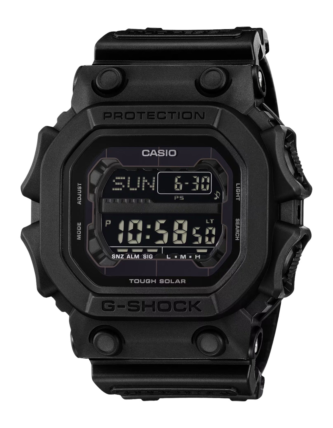 GSHOCK GX56UBB-1CR   CLASSIC SOLAR-POWERED BLK