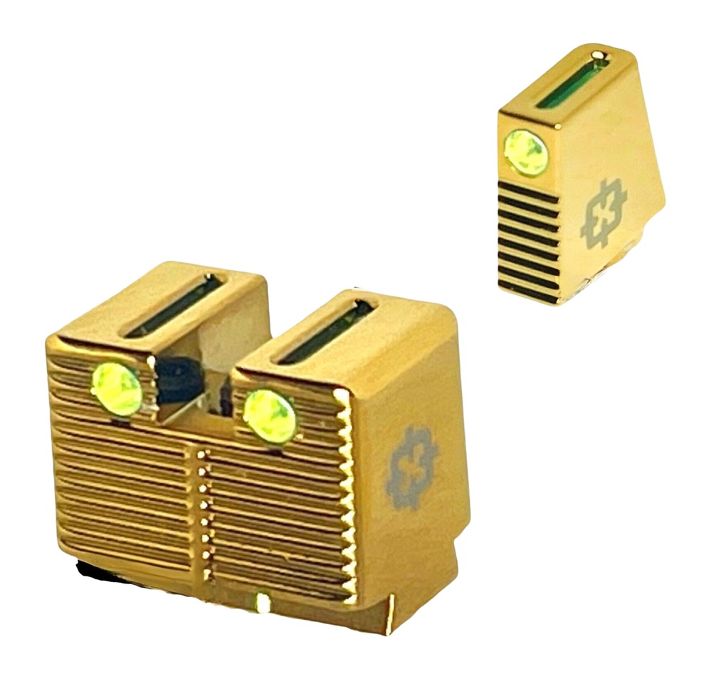 CROSS CRGST-GD      FIBER OPTIC TALL HGHT  GLK GLD