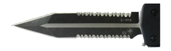 TEMP S3-BR-43-1 SML  G3 ZINC BLK RUBBER DAGGER SER