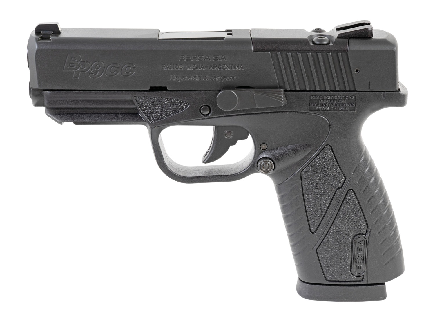Bersa BPCC 9mm 3.30 in. – Reliable Pistol 7 Bersa BPCC, alternate view