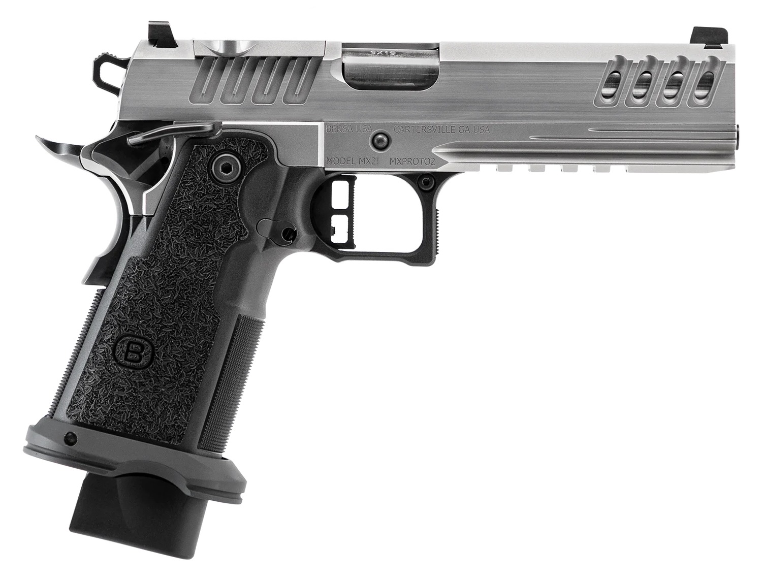 BERSA M2XIO5SSFN2     M2XI 1911 DS 5"9MM 18/22R SS