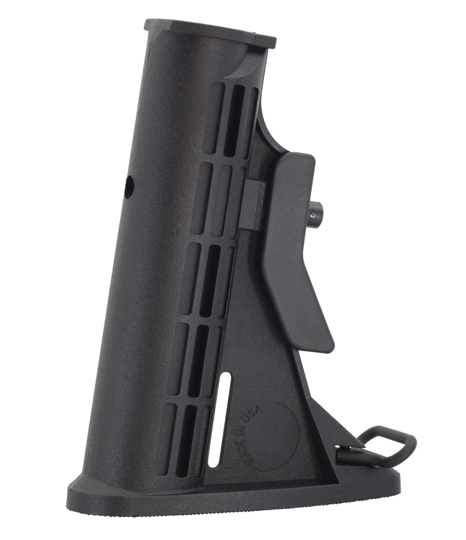 JE MACHINE PS-ST2B         MILSPEC ADJ STOCK BLK