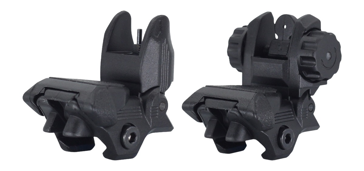 JE MACHINE TS-PS22B        FLIP UP F/R SIGHT  POLY