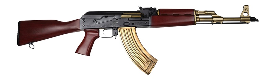 ZASTAVA ZR7762CBG  ZPAPM70 762 RFL GOLD CERAKOT