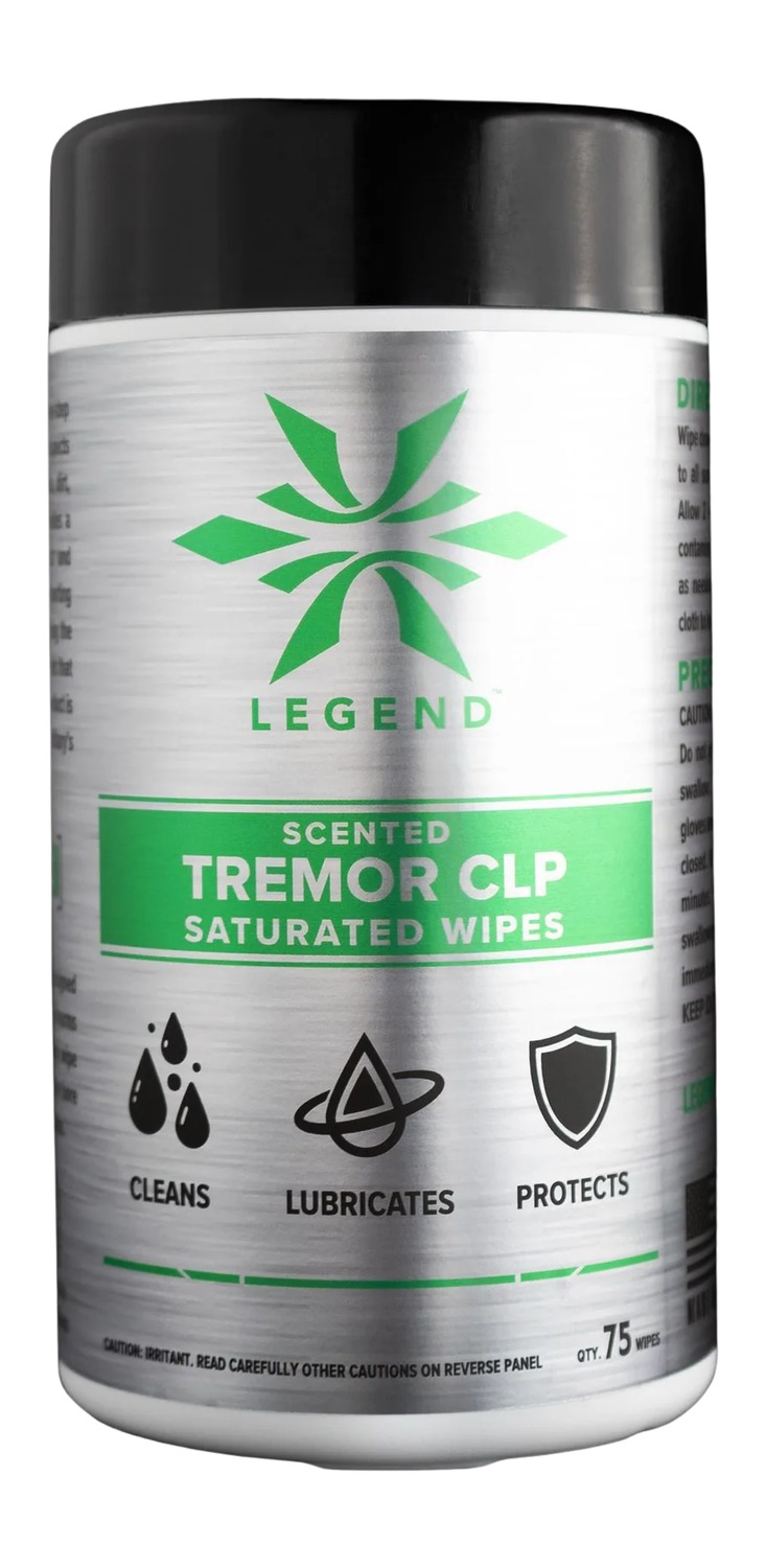 LEGEND TRMR-SW-75 TREMOR SCENTED CLP SATURATD WIPE