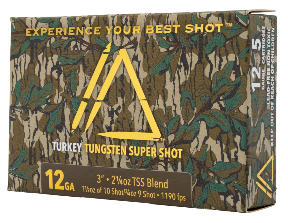 APEX AMMO GREENLEAF-12    12 3"2-1/4 9&10 TSS 5/10