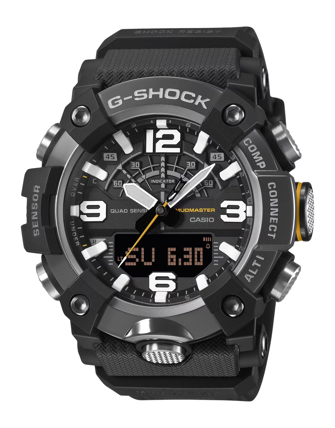 GSHOCK GG-B100XMB-1ACR ANALOG-DIG MUDMASTER BLK