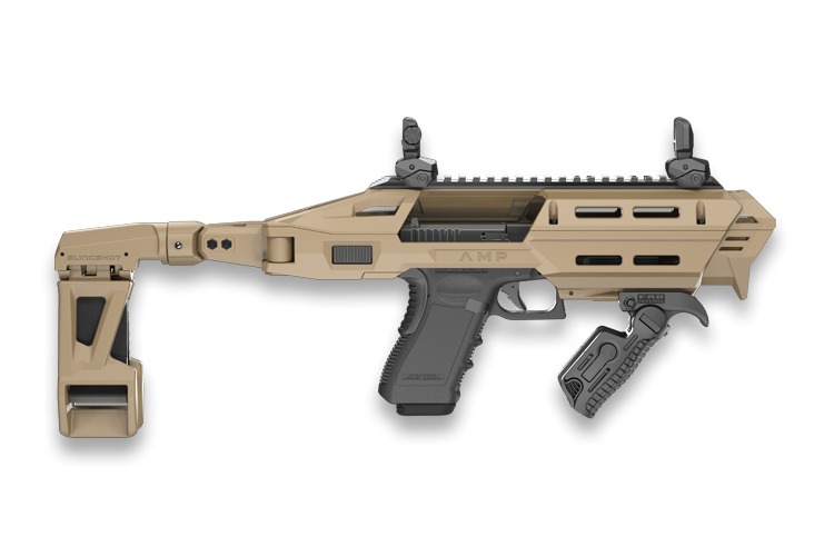 FAB FX-AMPPROSL-10A1T CON KIT W/BRACE GLK17/19 FDE - FAB