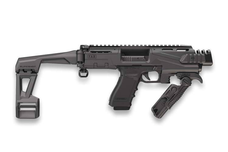 FAB FX-KSCOUTSLB CON KIT W/BRACE GLK17/19 BLK