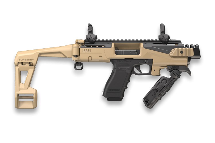 FAB FXKSCOUTSLAT ADV CON KIT W/BRACE GLK17/19 FDE