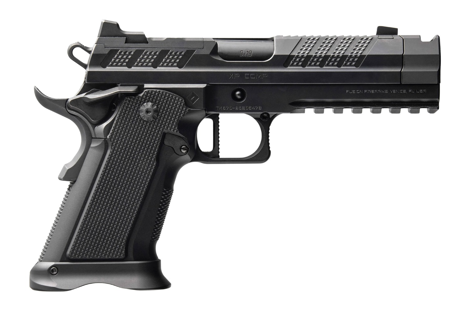 FUSION XP-COMP-9-BLK-P    XP COMP 9MM 4.6 PORTED