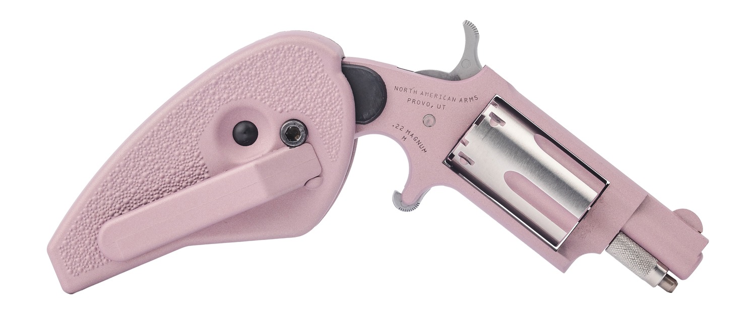 NAA FOLDING HOLSTER GRIP 22MAG 1 1/8 ROSE