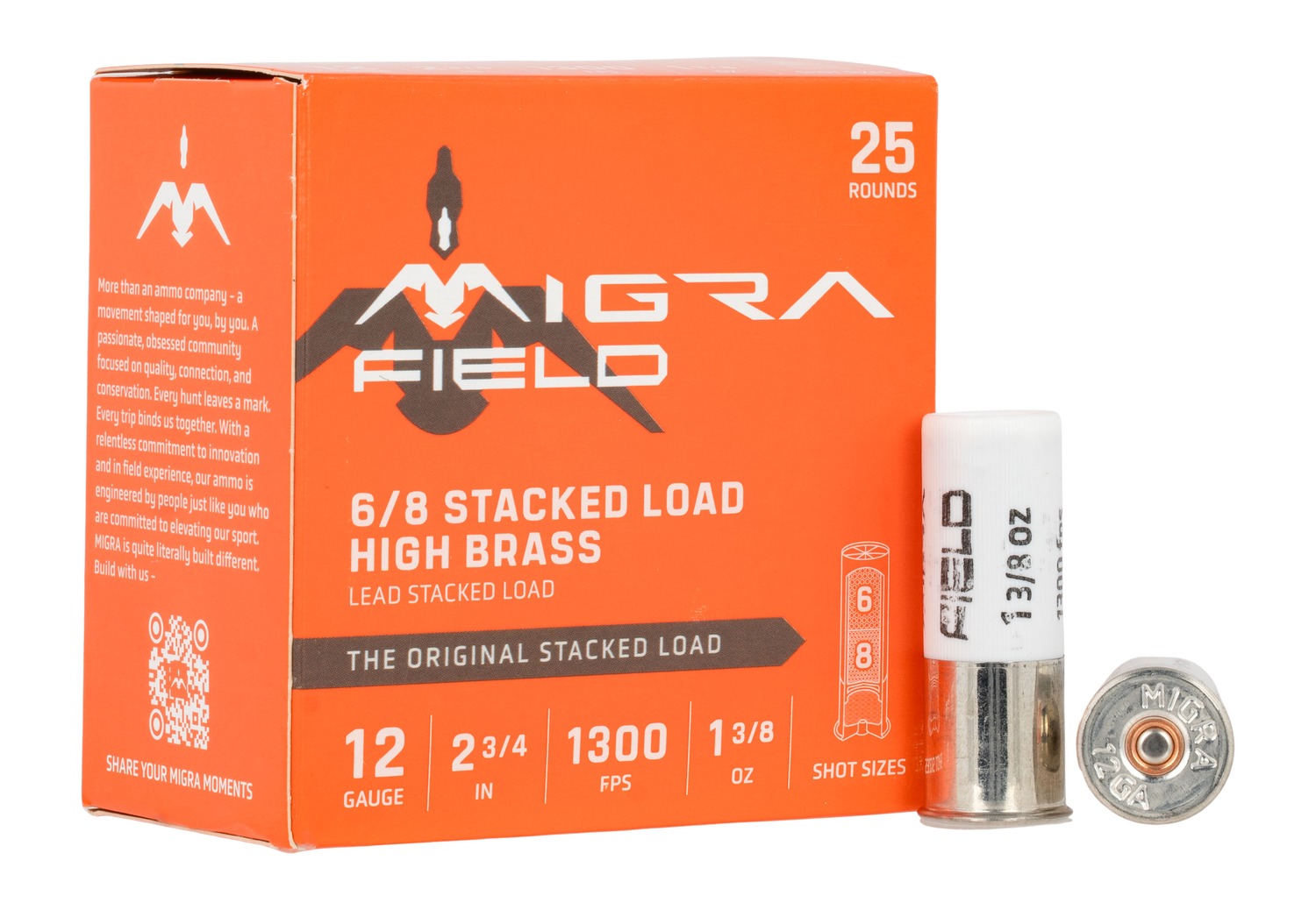 Migra 12ga 2-3/4in 1-1/4oz #8 – Proven Hunting Loads