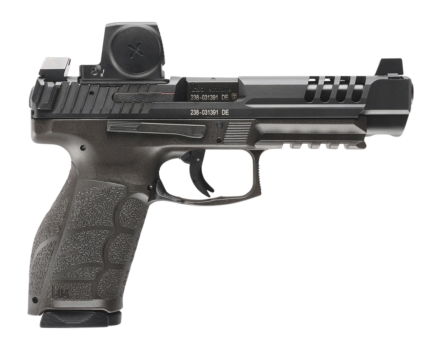 Heckler & Koch VP9A1 Vortex Defender 9mm Pistol - 5" Barrel, 20 Round Capacity
