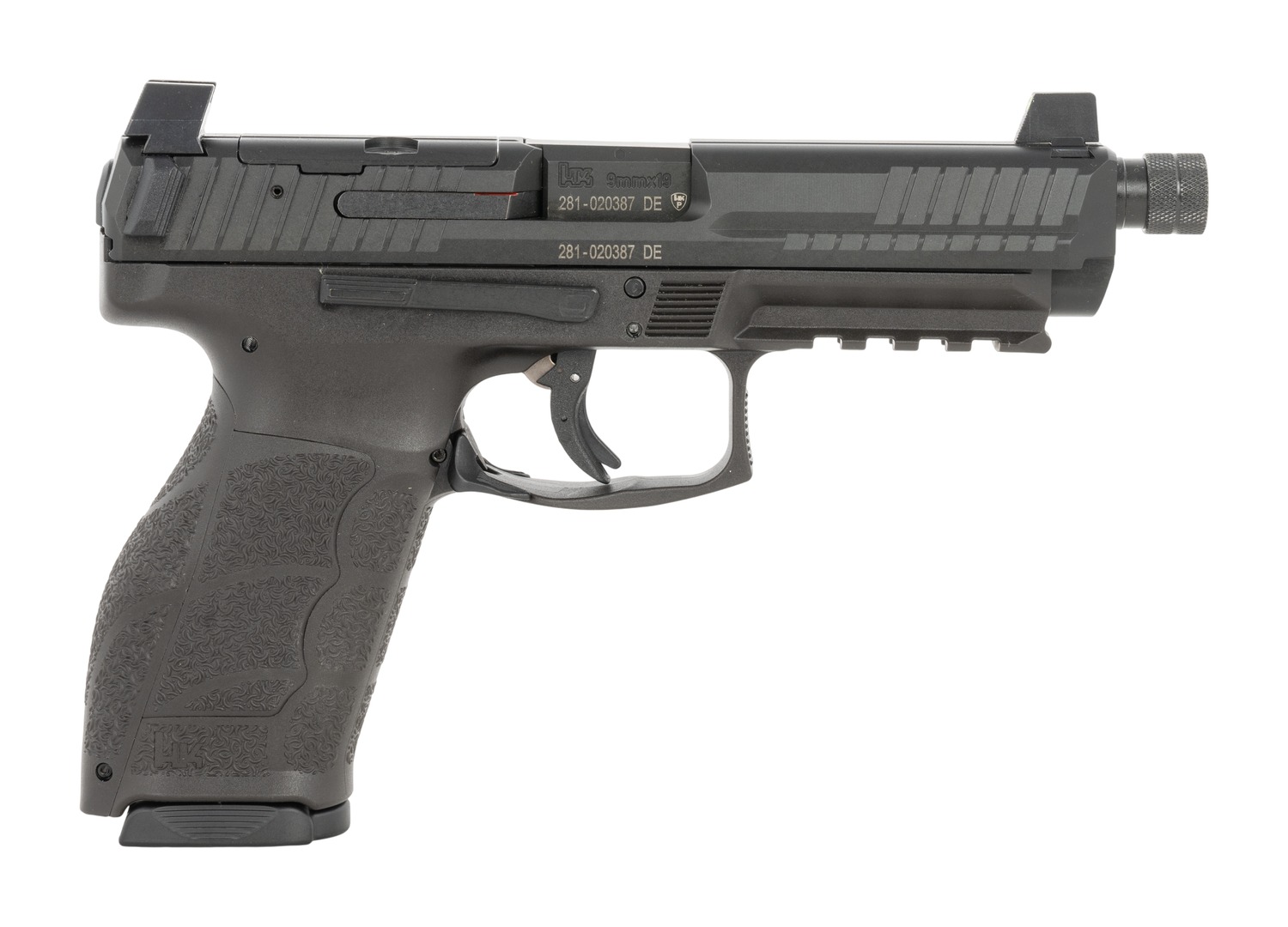 HK VP9A1 F Tactical 9mm 5.12" Threaded Barrel 10-Round