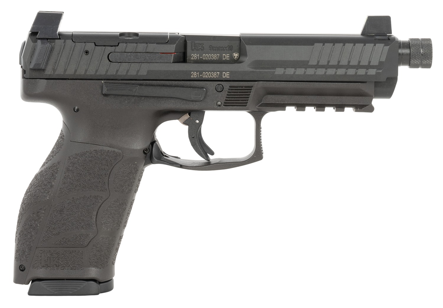 HK VP9A1 F Tactical 9mm 5.12" 15-Round
