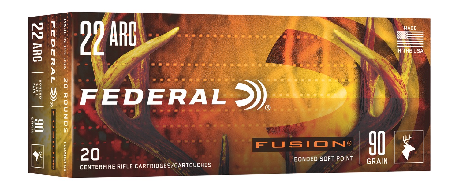 Federal Fusion 22ARC 90 Grain Soft Point (20 Rounds)