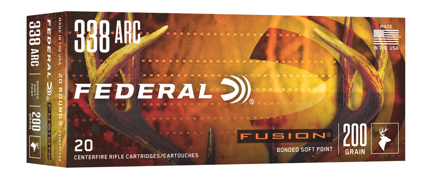 Federal Fusion 338ARC 200 Grain Fusion Soft Point (20 Round)