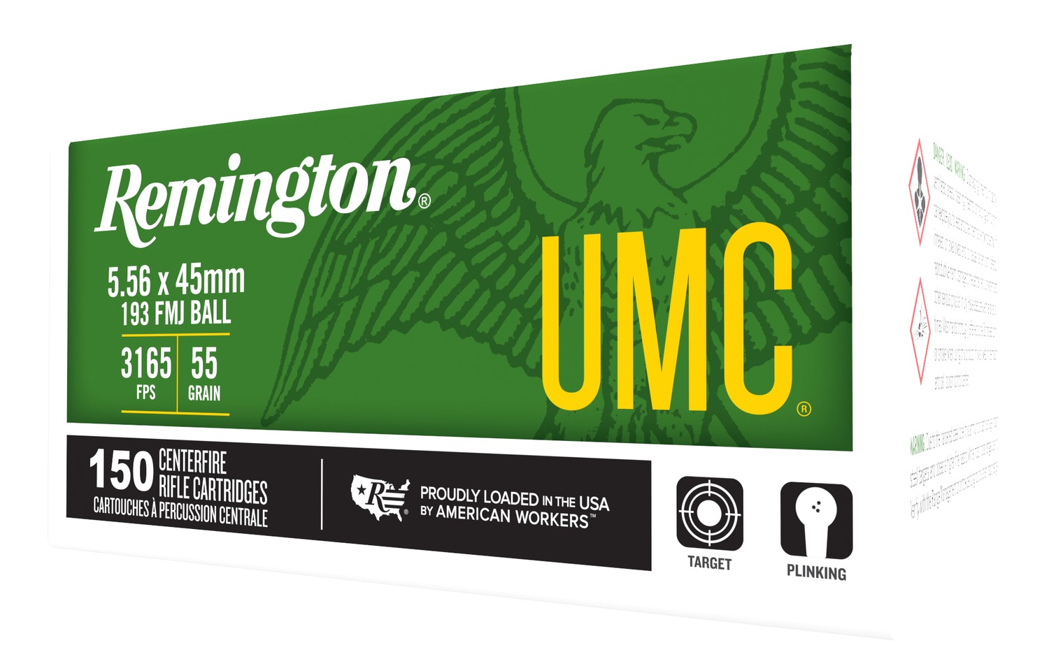 Remington 22557 UMC 556 193 Grain 150-Round Box Ammunition
