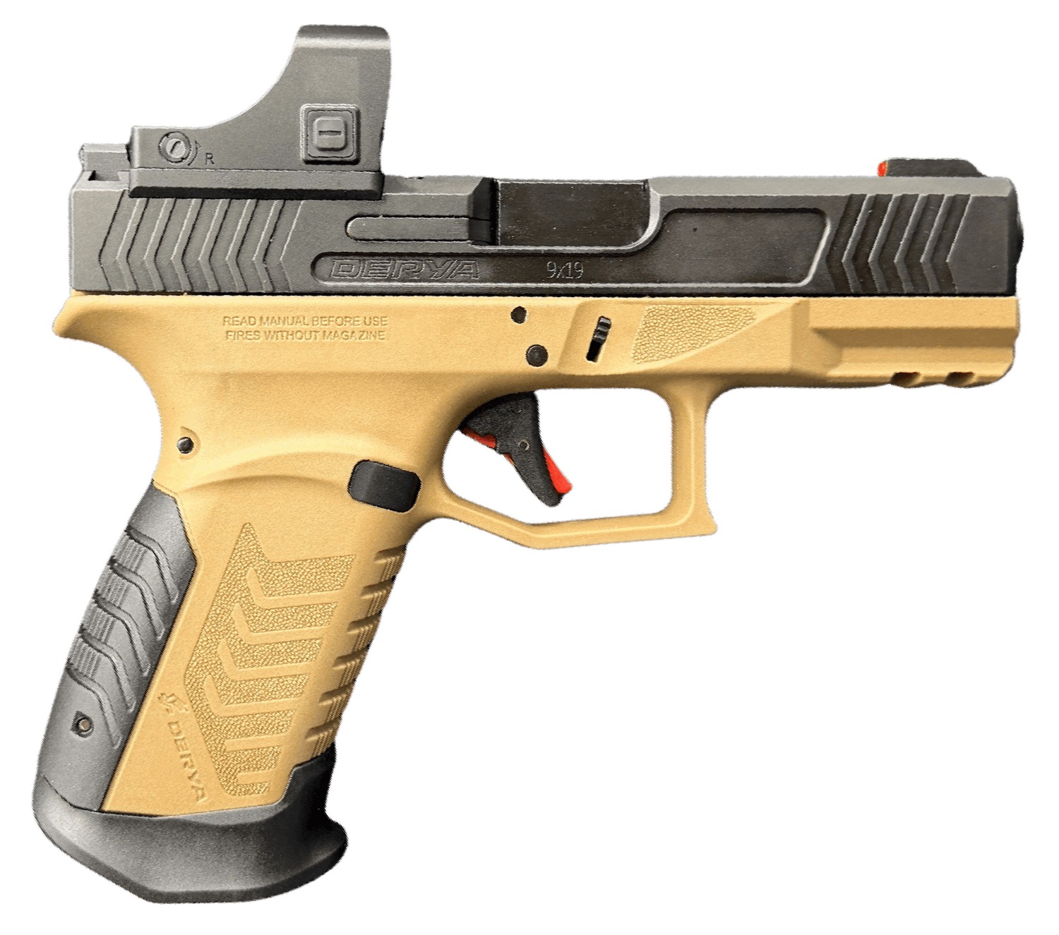 Derya Firearms DY9.BROTSS.SAUCE.US DY9 w/Optic 9mm Luger 15+1 4.02