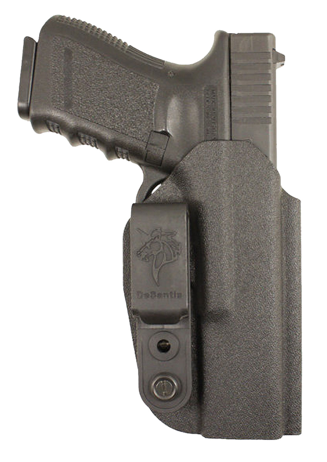 DeSantis Gunhide 137KJE1Z0 Slim-Tuk  IWB Black Kydex Belt Clip Fits Glock 26/27 Ambidextrous