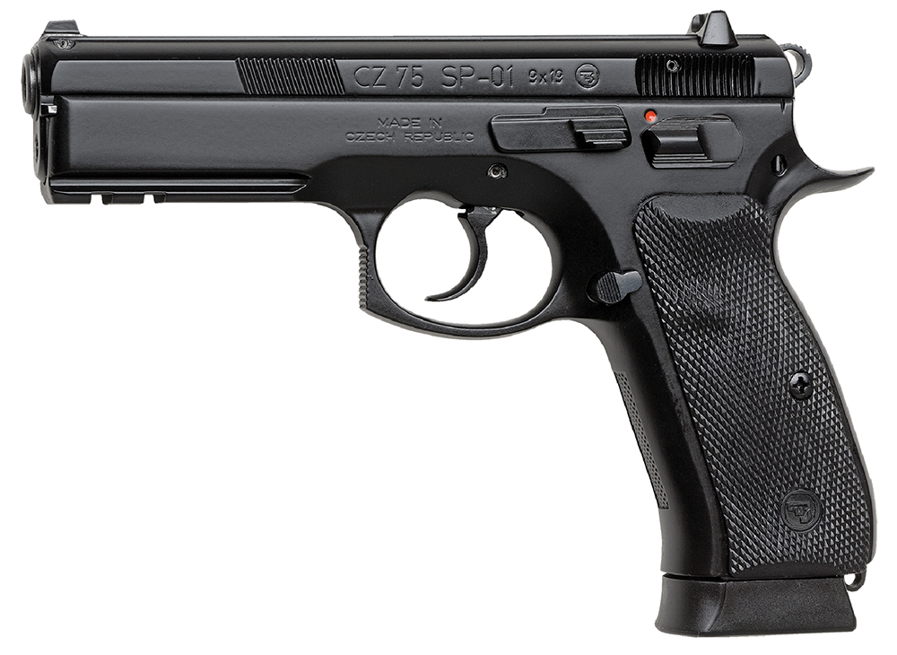 CZ-USA 01152 CZ 75 SP-01 *CA Compliant 9mm Luger 10+1 4.60" Black Steel...-img-0