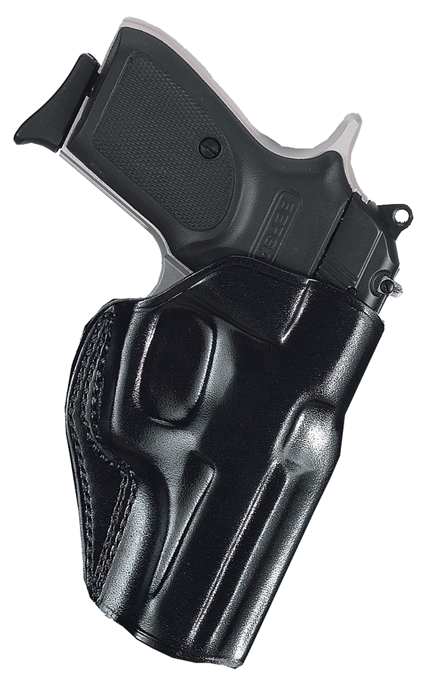 Galco SG600B Stinger OWB Black Leather Holster for Sig P365/Glock 42
