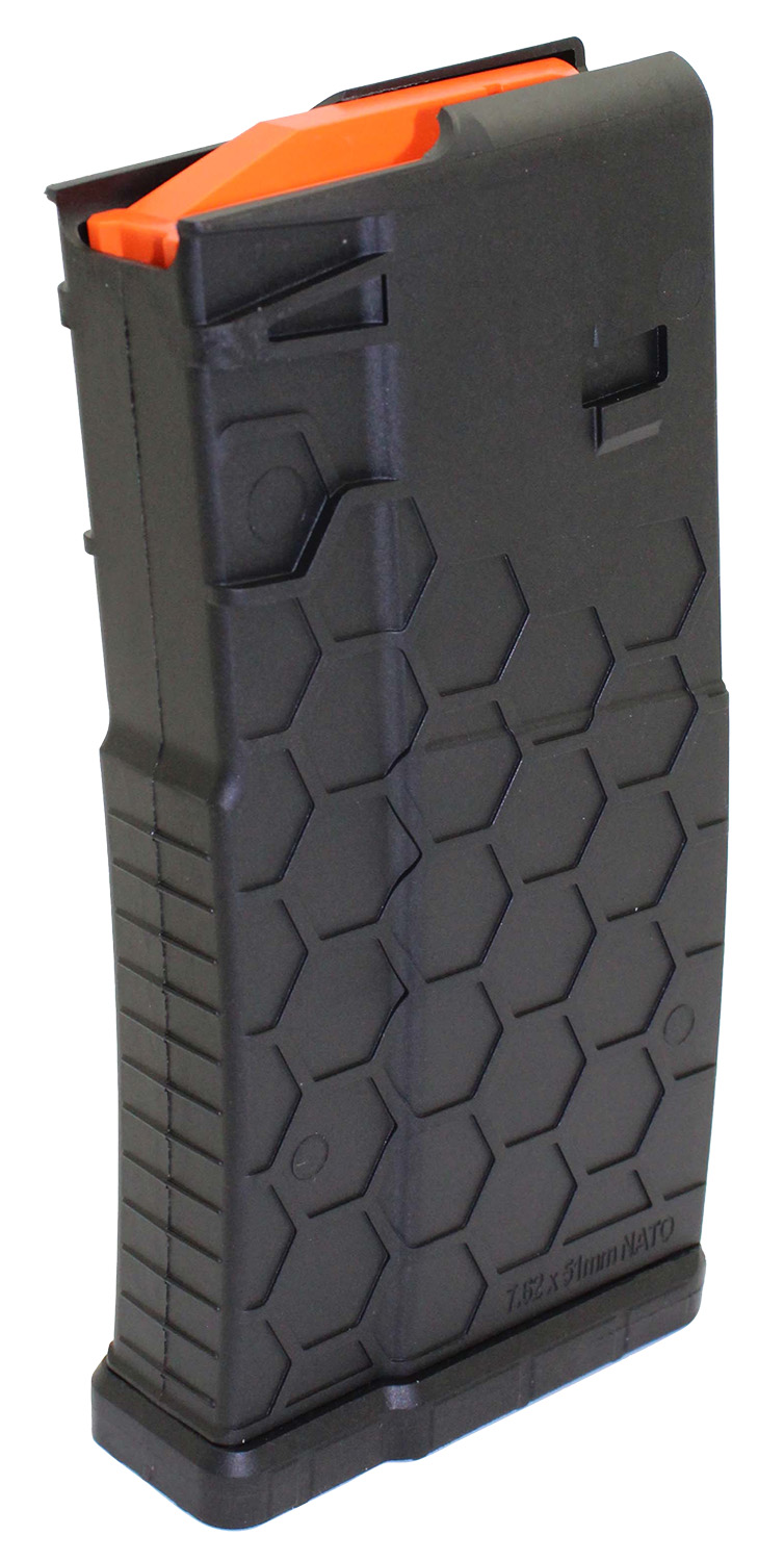 Hexmag HX20SR2551BL SR-25  Black Detachable 20rd 308 Win, 7.62x51mm NATO for AR-10