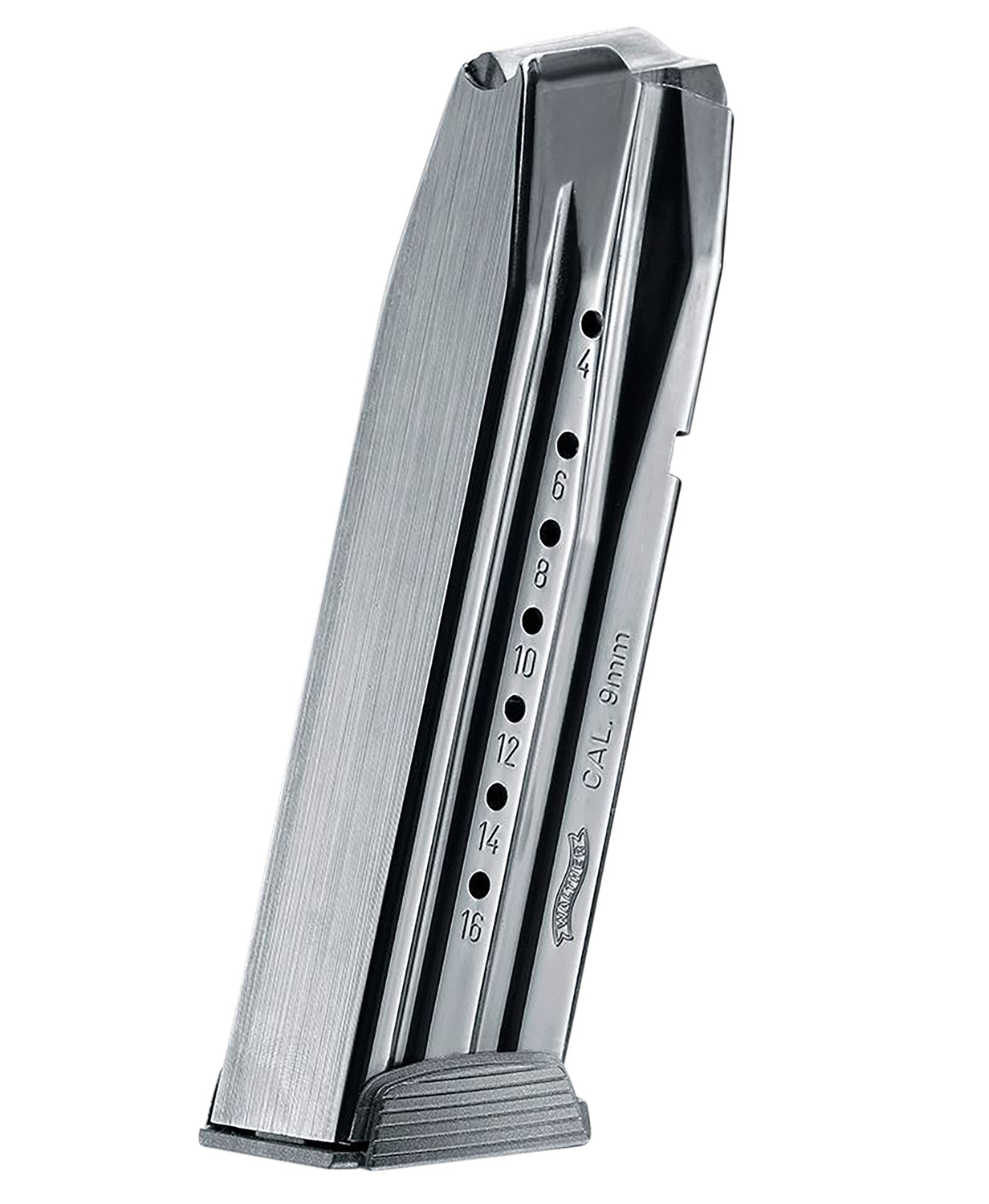 Walther 2814245 Creed/PPX 9mm 16rd Black Steel Magazine