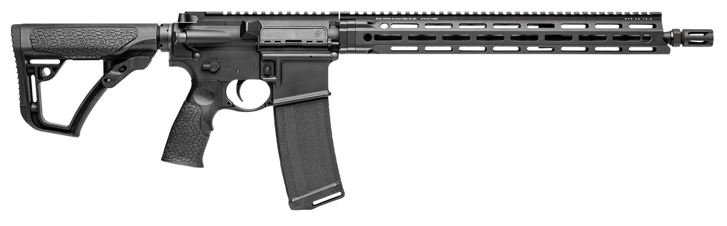 Daniel Defense 0212802241047 DDM4 V7 LW 5.56x45mm NATO 16 30+1 Black Hard Coat Anodized 6 Position w/SoftTouch Overmolding Stock