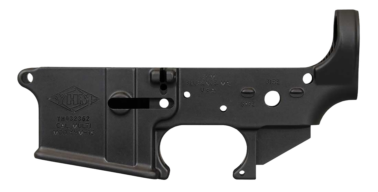 Yankee Hill 125 Stripped Lower Receiver 5.56x45mm NATO 7075-T6 Aluminum-img-0