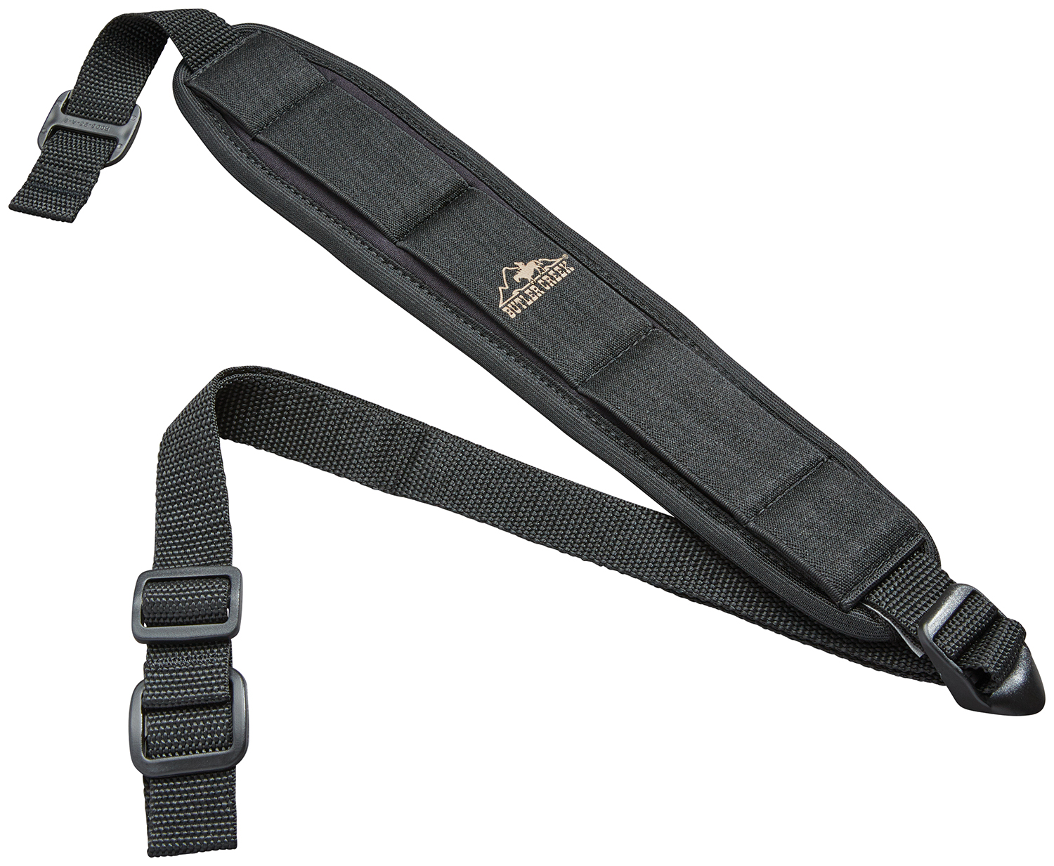 Butler Creek Comfort Stretch Sling Neoprene with Non-Slip Grippers, 20"-46" OAL, 2.50" W, Adjustable Design for Rifles - Butler Creek - 1"