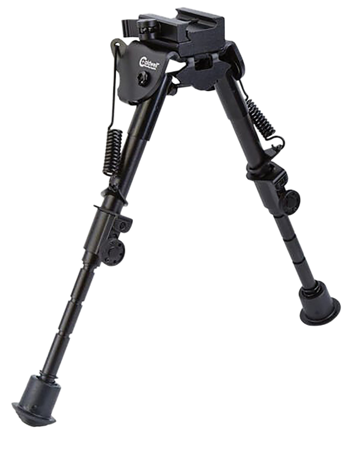 Caldwell 110140 Pic Rail XLA Fixed Bipod 6-9 Vertical Adjustment, Black Aluminum