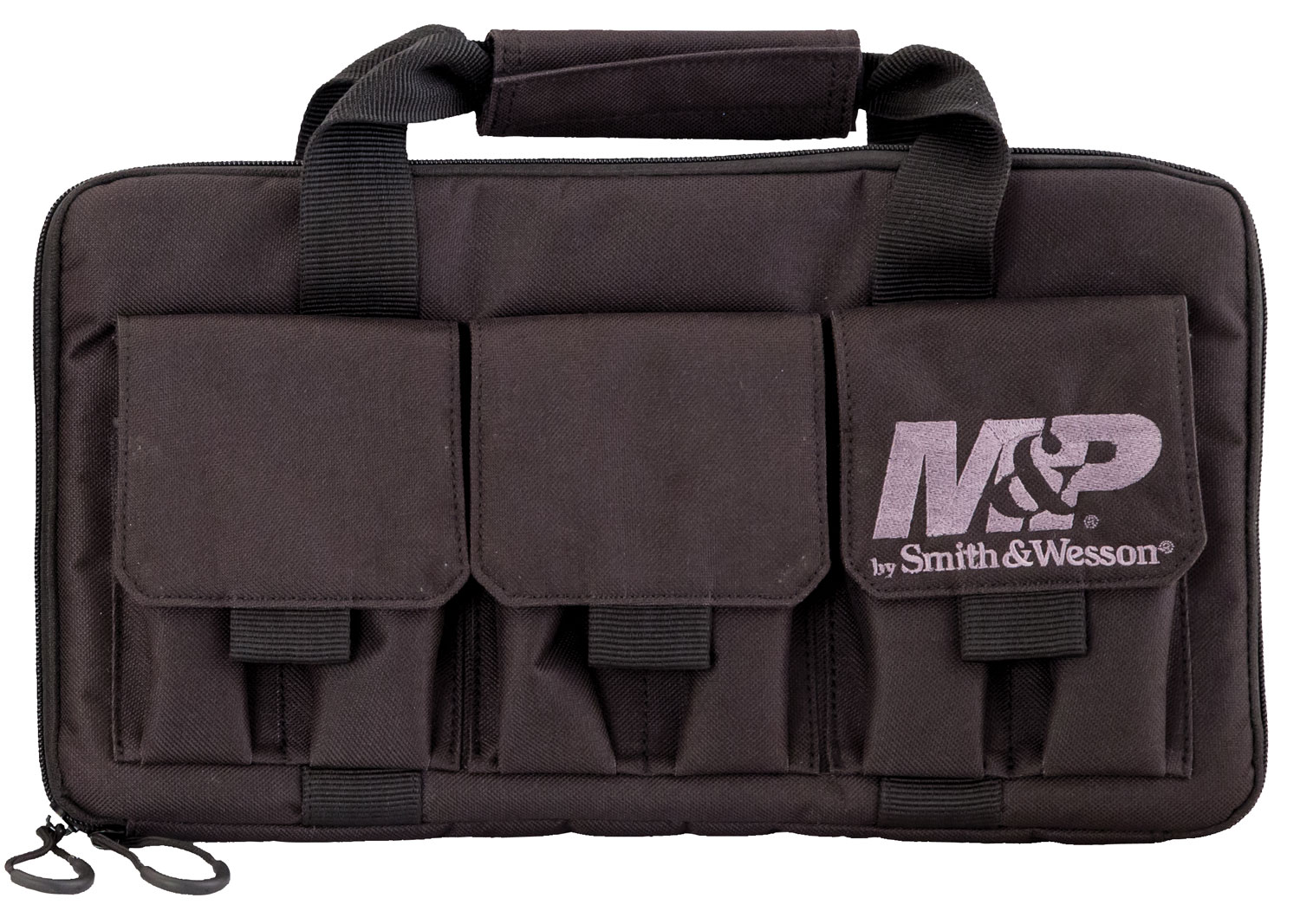 M&P Accessories 110029 Pro Tac Double Handgun Gun Case Nylon Smooth-img-0