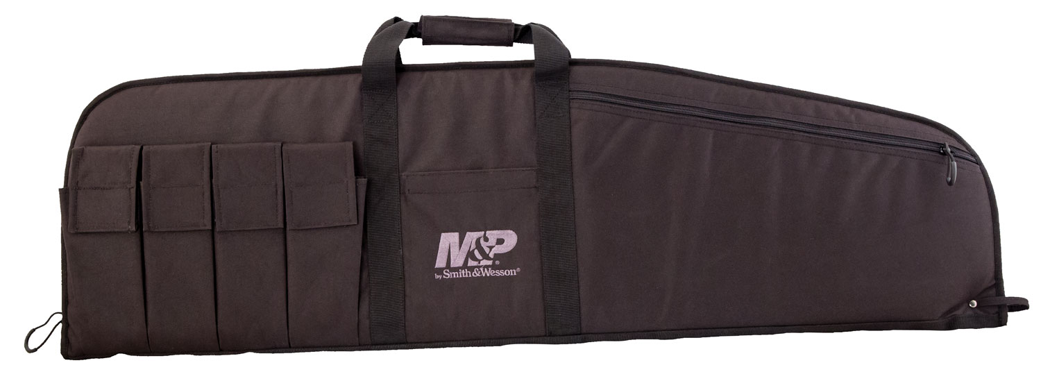 M&P Accessories 110015 Duty Series Medium Rifle/Shotgun Case Nylon Smooth-img-0
