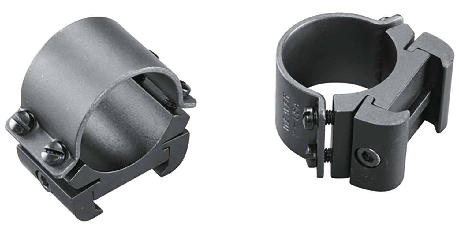 Weaver 49143 Sure Grip Rings 1 Inch Medium Matte Black Windage Adjustable