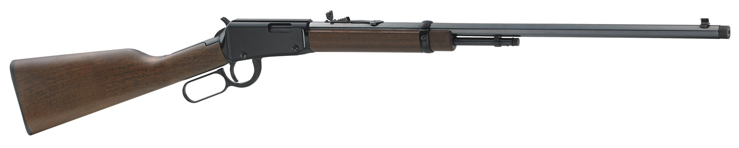 Henry H001TSPR Frontier  22 Short Caliber with 10 LR/16 Short Capacity, 24" Octagon Threaded Barrel, Blued Metal Finish & American Walnut Stock Right Hand