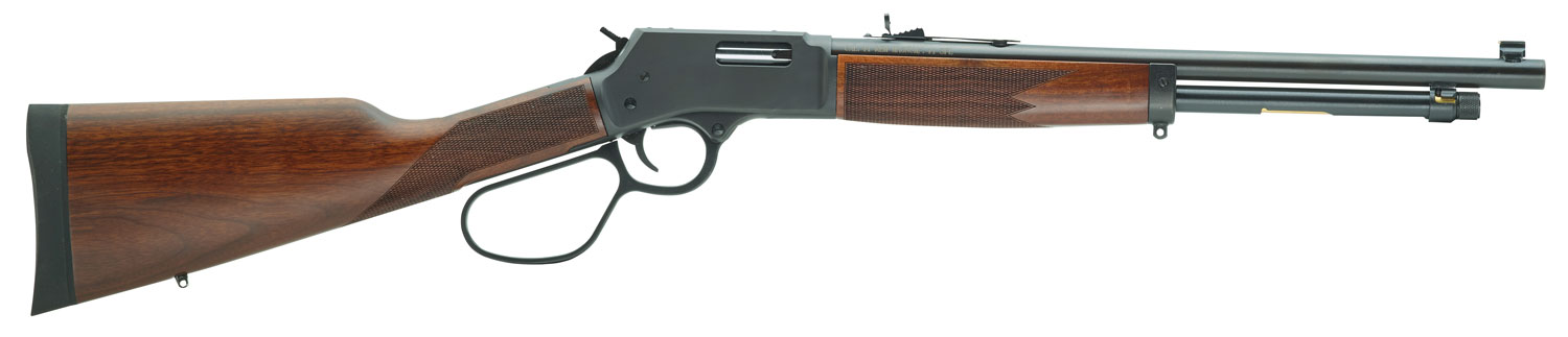 Henry H012MR41 Big Boy Carbine Full Size 41 Rem Mag 7+1 16.50" Blued Steel Barrel, Blued Steel Receiver, American Walnut Wood Stock Right Hand