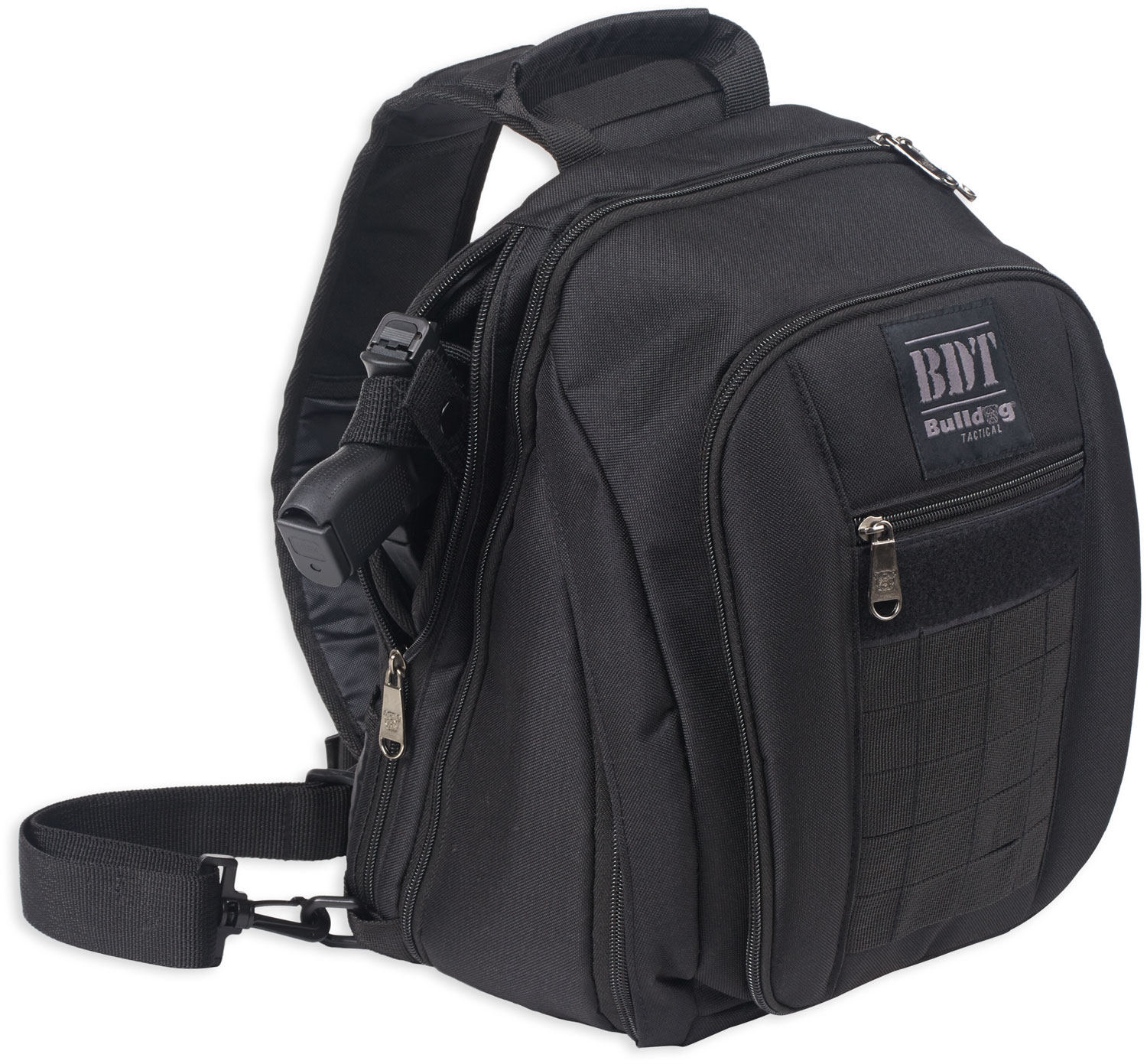 Bulldog BDT408B Tactical Sling Pack Small Nylon Black Finish