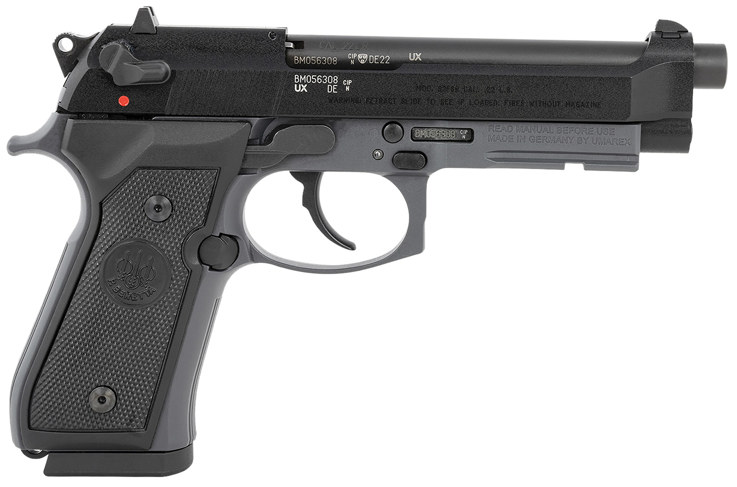 Beretta USA J90A192FSRF58 92FSR Full Size Frame 22 LR