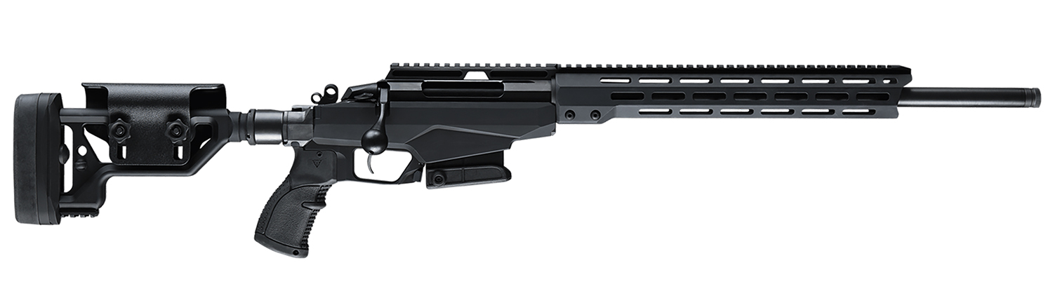 Tikka JRTAC382L T3x Tac A1 6.5 Creedmoor 24 10+1 Black Fixed with Aluminum Bedding Stock