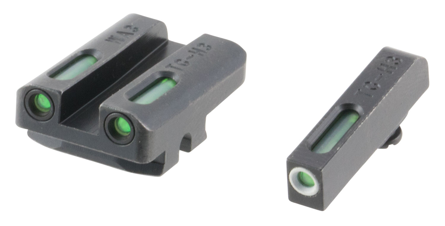 TruGlo TG13WA3A TFX Sights Walther CCP Green Tritium Fiber Optic