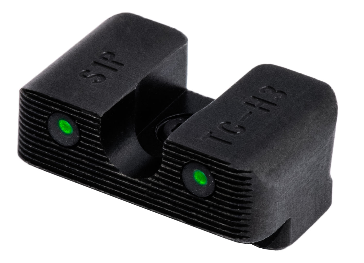TruGlo TG231S1W Tritium Pro Night Sights Black Nitride for Sig Sauer P-Series - TRU Ball - CNC MACHINED STEEL
