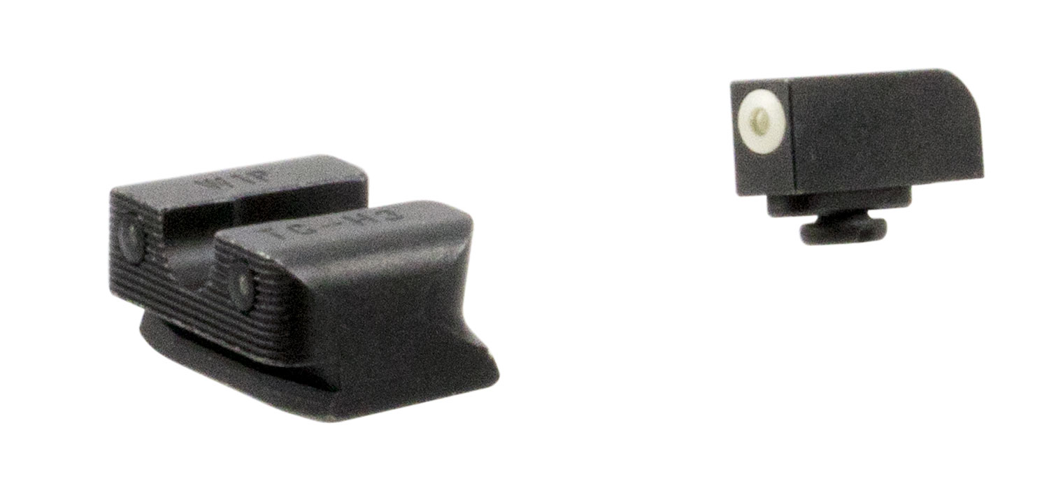 TruGlo Brite Site Tritium Handgun Sight Set Walther PPQ Md: TG231W1W - TRU Ball - CNC MACHINED STEEL