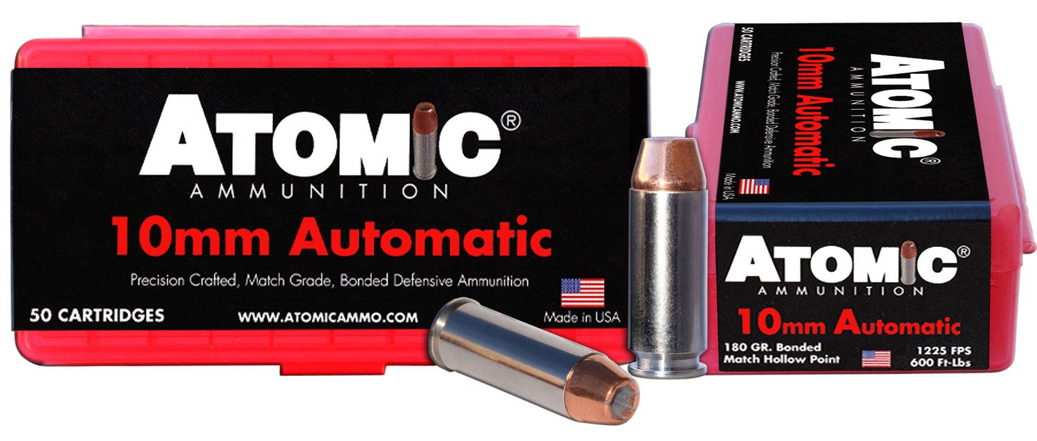 Atomic Ammunition 00432 Pistol Precision Craft 10mm Auto 180 gr Bonded-img-0