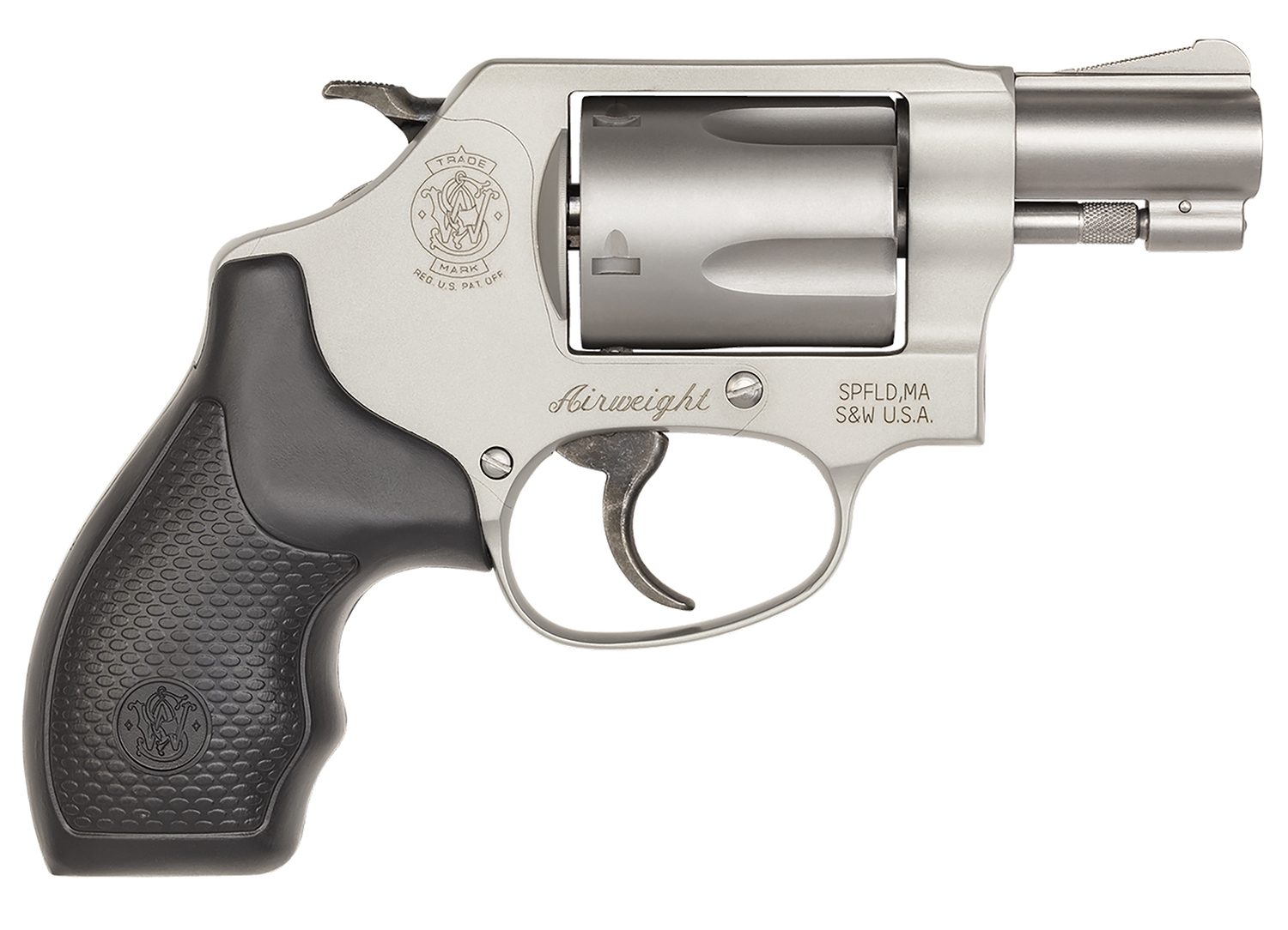 Smith & Wesson 163050 Model 637 Airweight 38 S&W Spl +P 5 Shot 1.88 ...