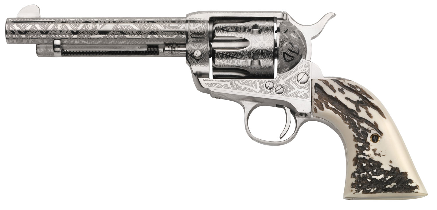 Taylors & Company OG1407 1873 Cattle Brand 357 Mag 6rd 5.50” Nickel...