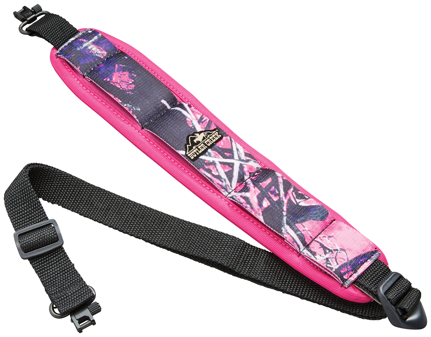 Butler Creek 181010 Neoprene Rifle Sling 44 in Muddy Girl Camo